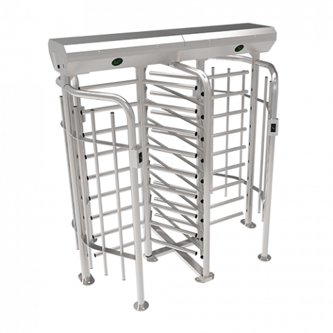 Molinete de altura completa ZKTeco FHT2322D de doble paso para centros deportivos