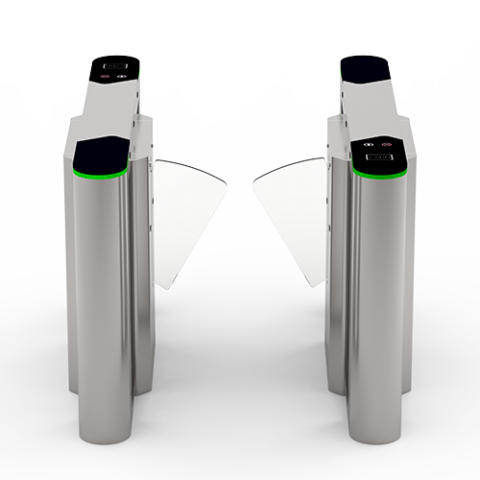 Portillo automático ZKTeco FBL6000 Pro con diseño modular multi-biométrico