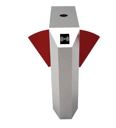 Portillo automático ZKTeco FBL2200 Pro de doble carril para gimnasios