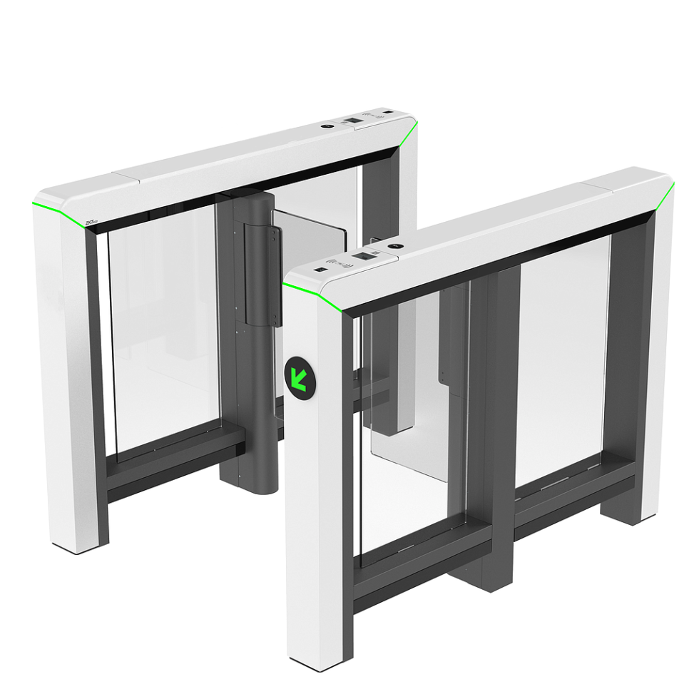 Portillo motorizado ZKTeco Mars Pro-S1000 de alta velocidad con 22 sensores infrarrojos