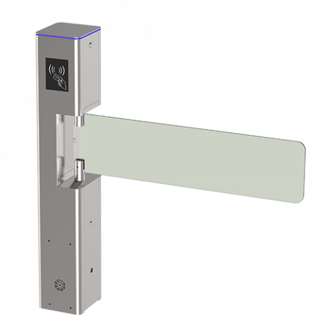 Portillo motorizado ZKTeco SBT1000S con diseño accesible para gimnasios