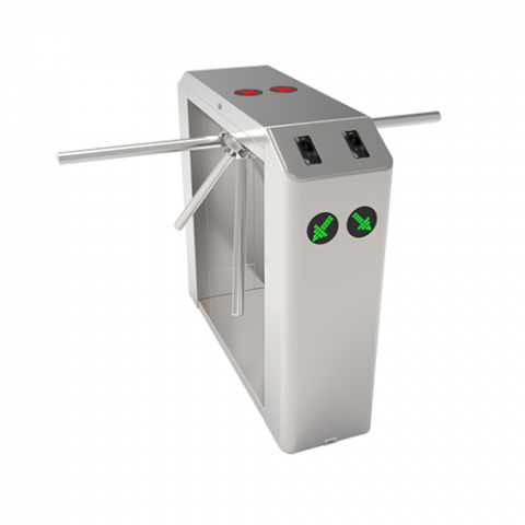 Torniquete trípode con indicadores LED duales para gimnasios